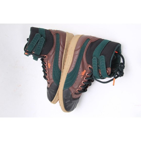 puma sky ii duck boots shoes lace up mens sz 8.5 eur 41 - Picture 6 of 10